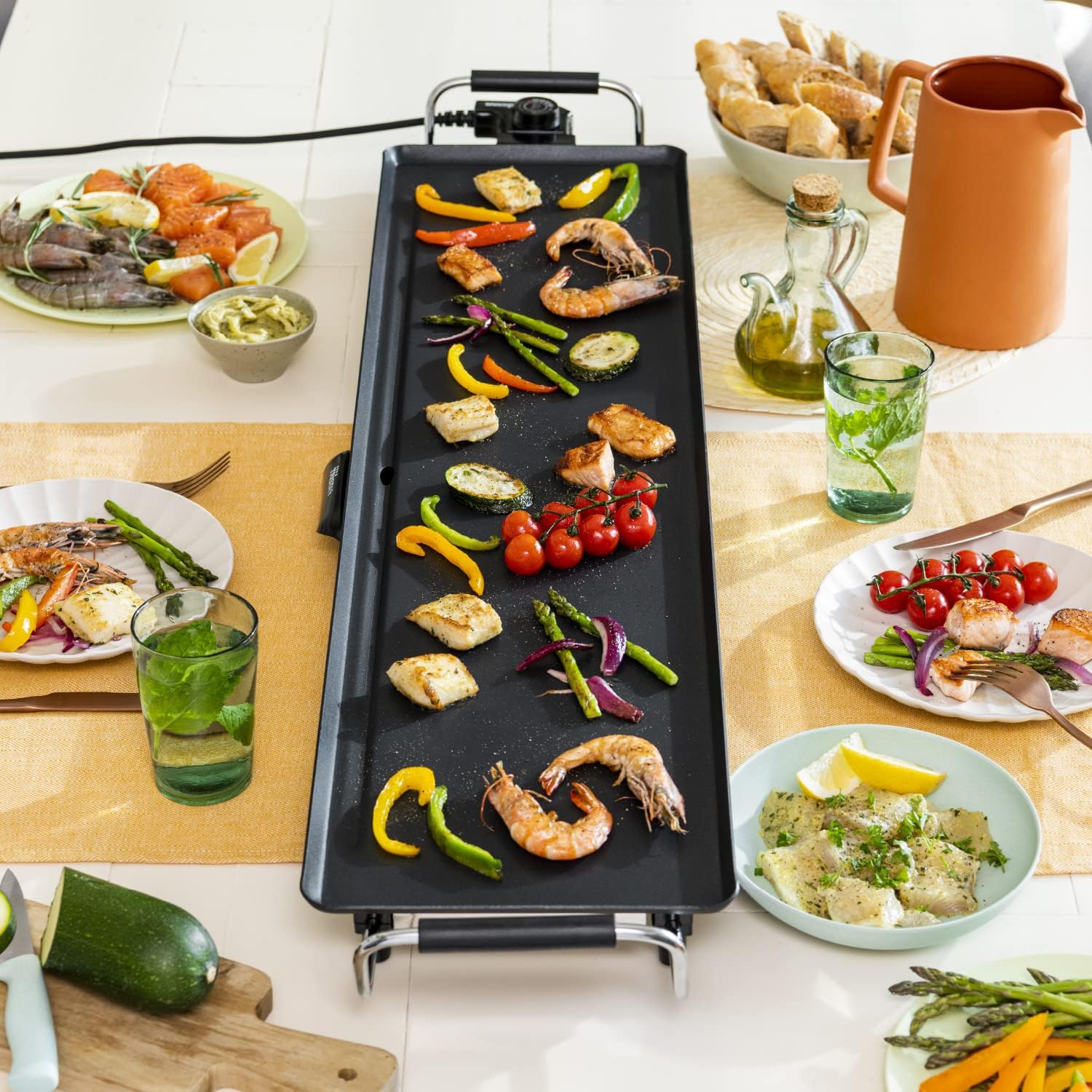 Gril Gourmet (Panineuse / Plancha / Raclette / Grill)