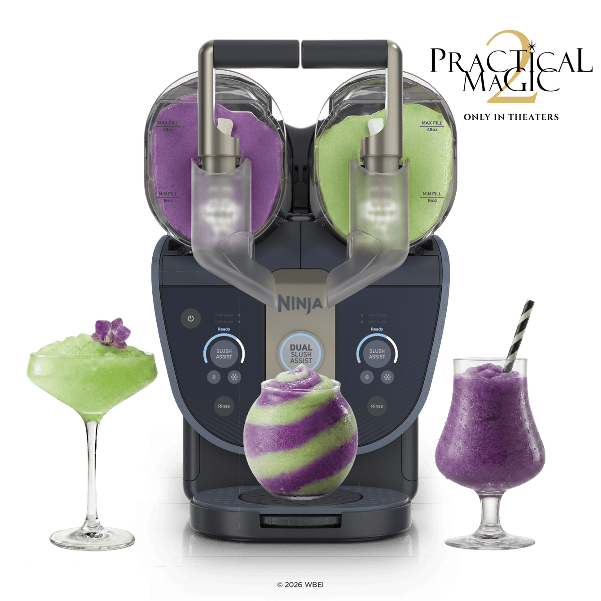 Ninja SLUSHi Twist FS701BL – Machine à Granités Double Bac