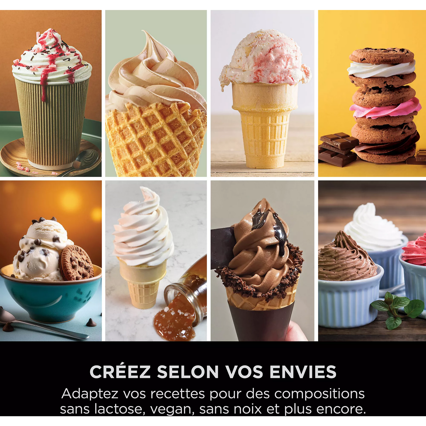 Ninja Swirl CREAMi – Machine 13-en-1 pour Glaces & Délices Givrés