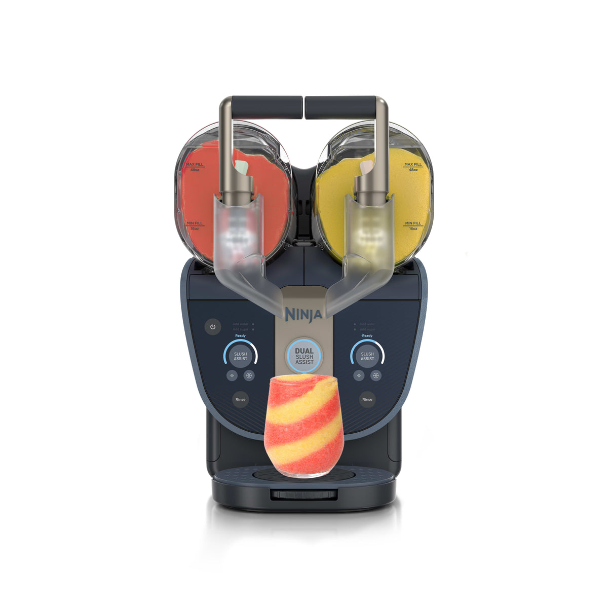 Ninja SLUSHi Twist FS701BL – Machine à Granités Double Bac