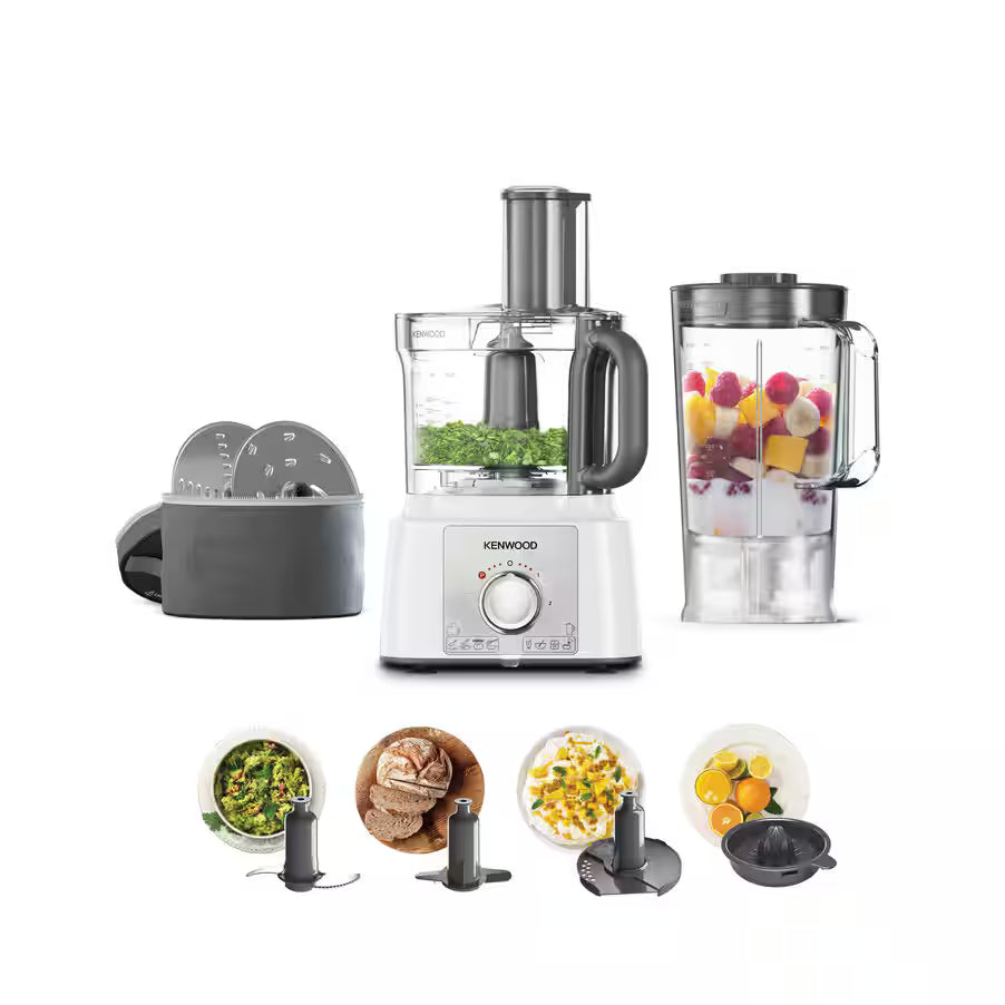 Kenwood Multipro Express FDP65.450WH - Robot Multifonction 1000W