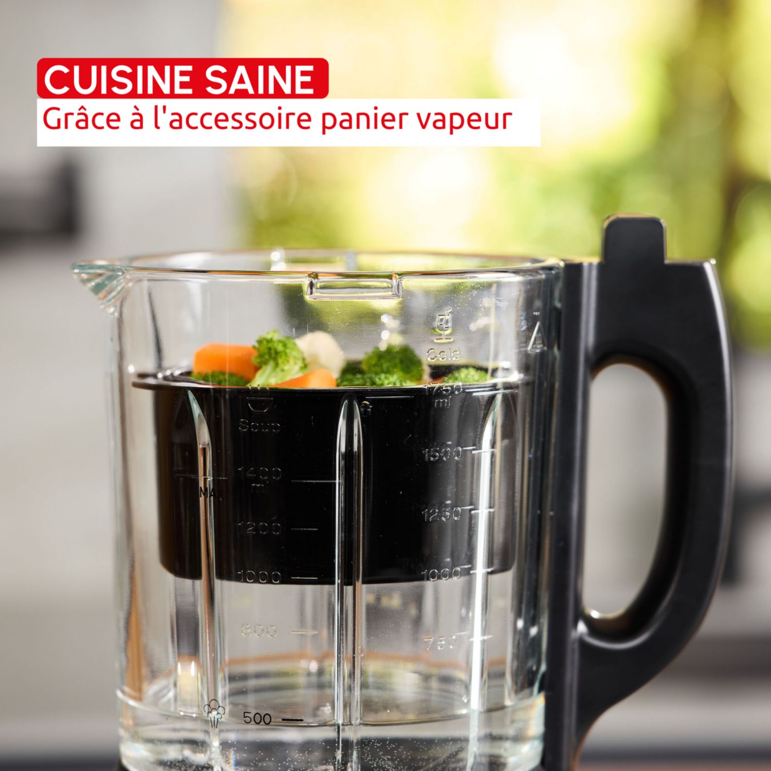 Moulinex PerfectMix Cook – panier vapeur pour une cuisine saine