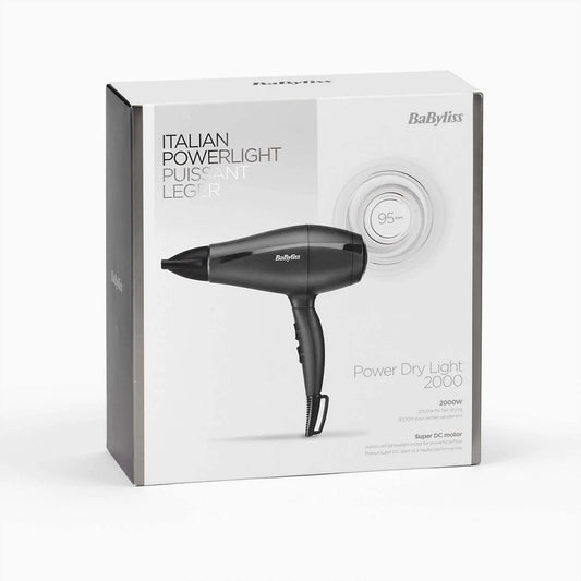 BABYLISS Sèche cheveux Power Dry Light 2000