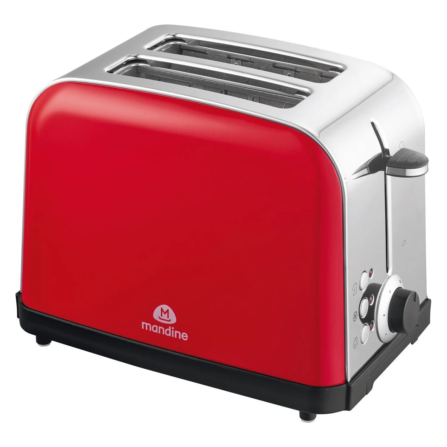 MANDINE Grille pain Vintage Rouge