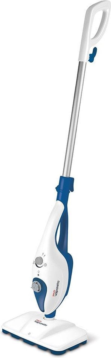 Polti Vaporetto Nettoyeur vapeur balai 0,32 L 1300 W Bleu, Blanc
