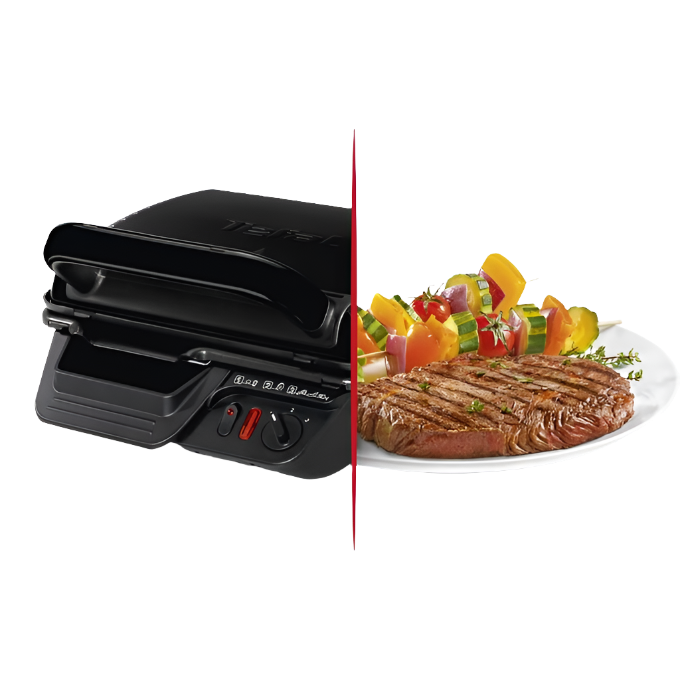 TEFAL Tefal Grille-Viande Tefal Compact Grill 3 En 1 Gc308812