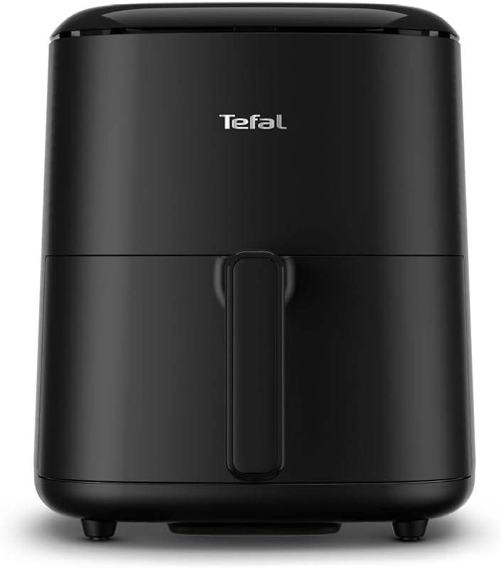 Tefal Easy Fry Max Digital Air Fryer, 5L, 10in1, Uses No Oil, Air Fry, Extra Crisp, Roast, Bake, Reheat, Dehydrate, 6 Portions, Non-Stick, Dishwasher Safe Baskets, Black