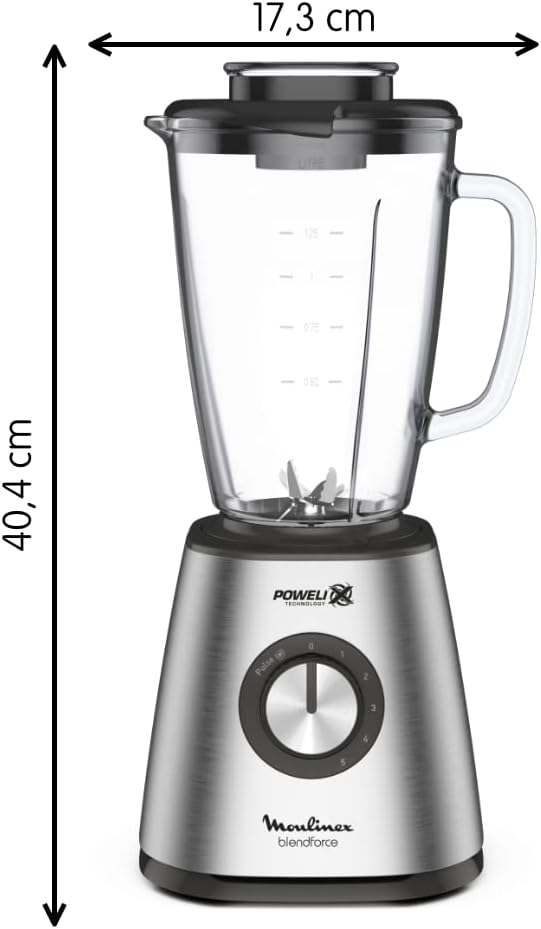 Blender Moulinex 800W Blendforce glass blender