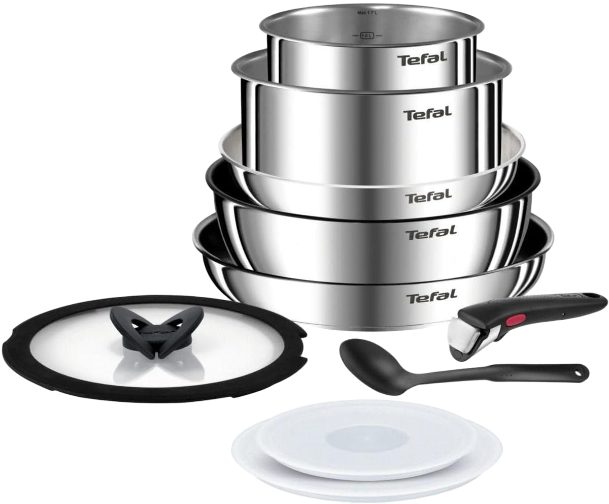Tefal INGENIO EMOTION Batterie de cuisine 10 pièces