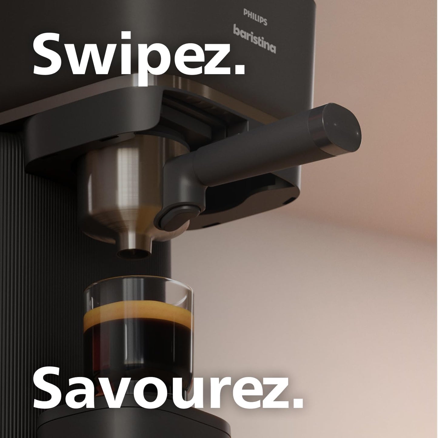 Philips Baristina Noir Expresso avec broyeur