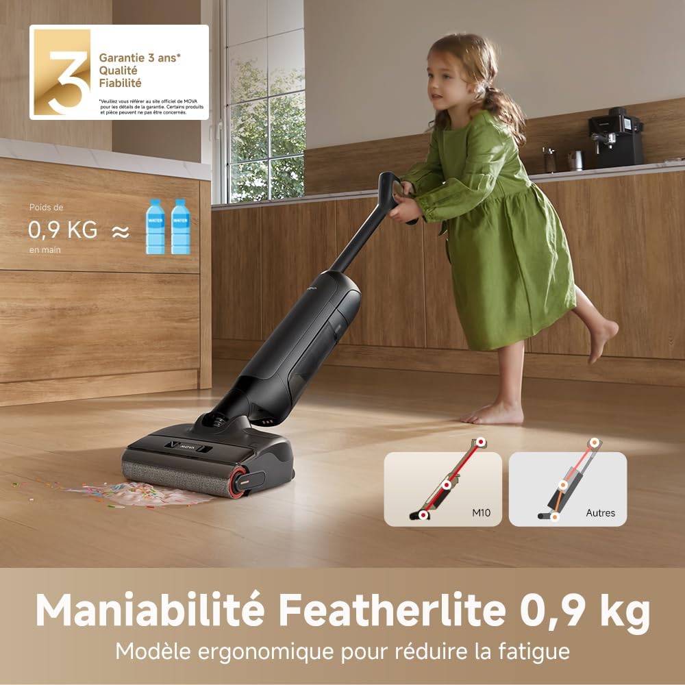 Mova Aspirateur Laveur Sans Fil K30