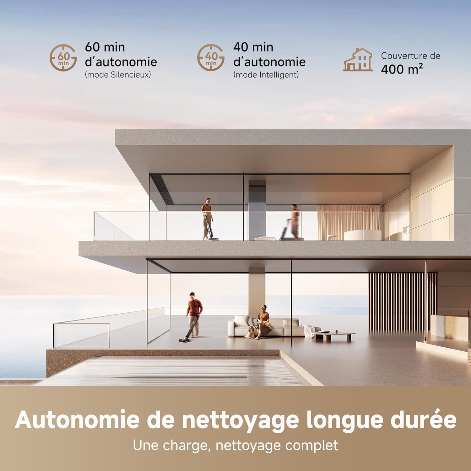 Dreame H15 Pro FoamWash - Aspirateur Laveur avec Technologie Mousse