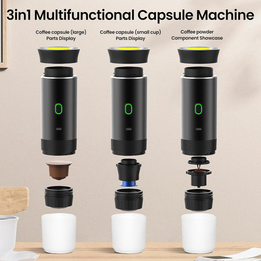 MACHINE A CAFE PORTABLE 3EN1