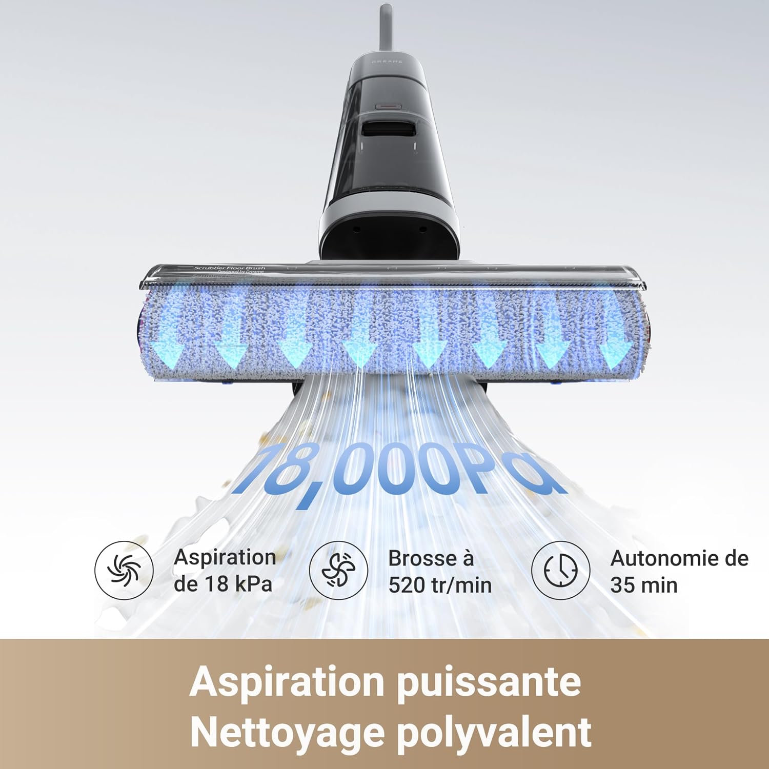Dreame H12 Pro aspirateur laveur nettoyage sol