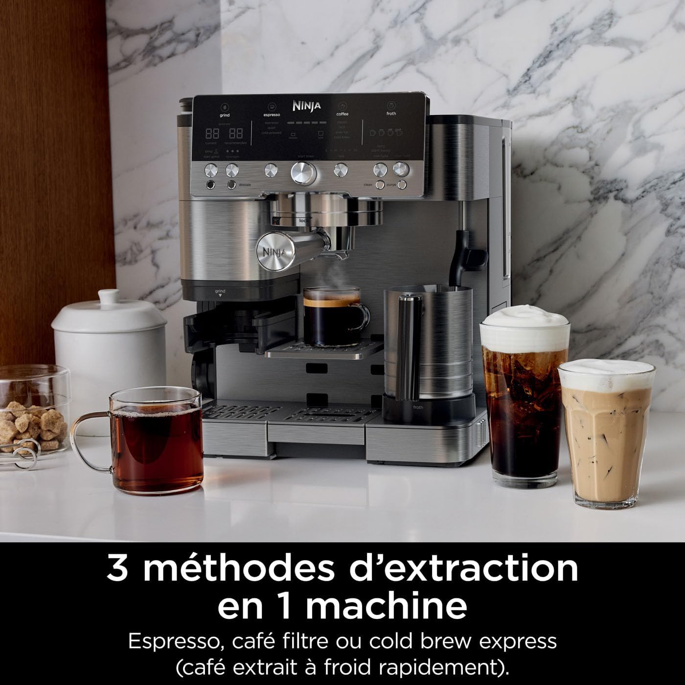 Ninja Luxe Café Premier ES601EU – Machine Espresso