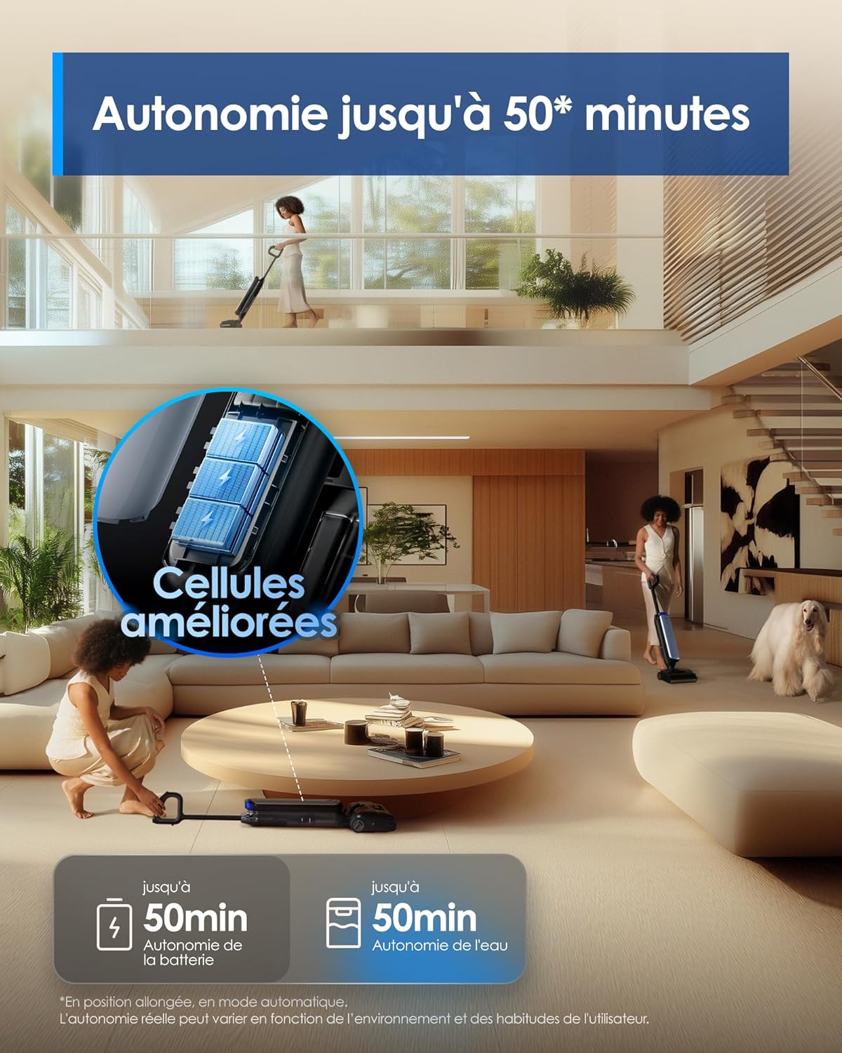 Tineco - Floor One S9 ArtistAspirateur Balai Laveur