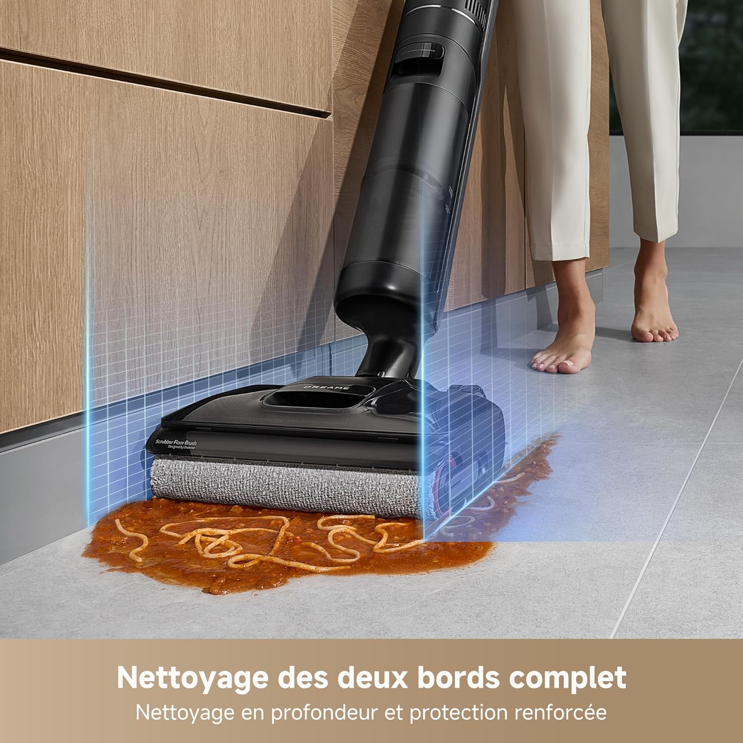 Dreame H12 pro flexreach Aspirateur Laveur Sans Fil - Nettoyage Humide et Sec