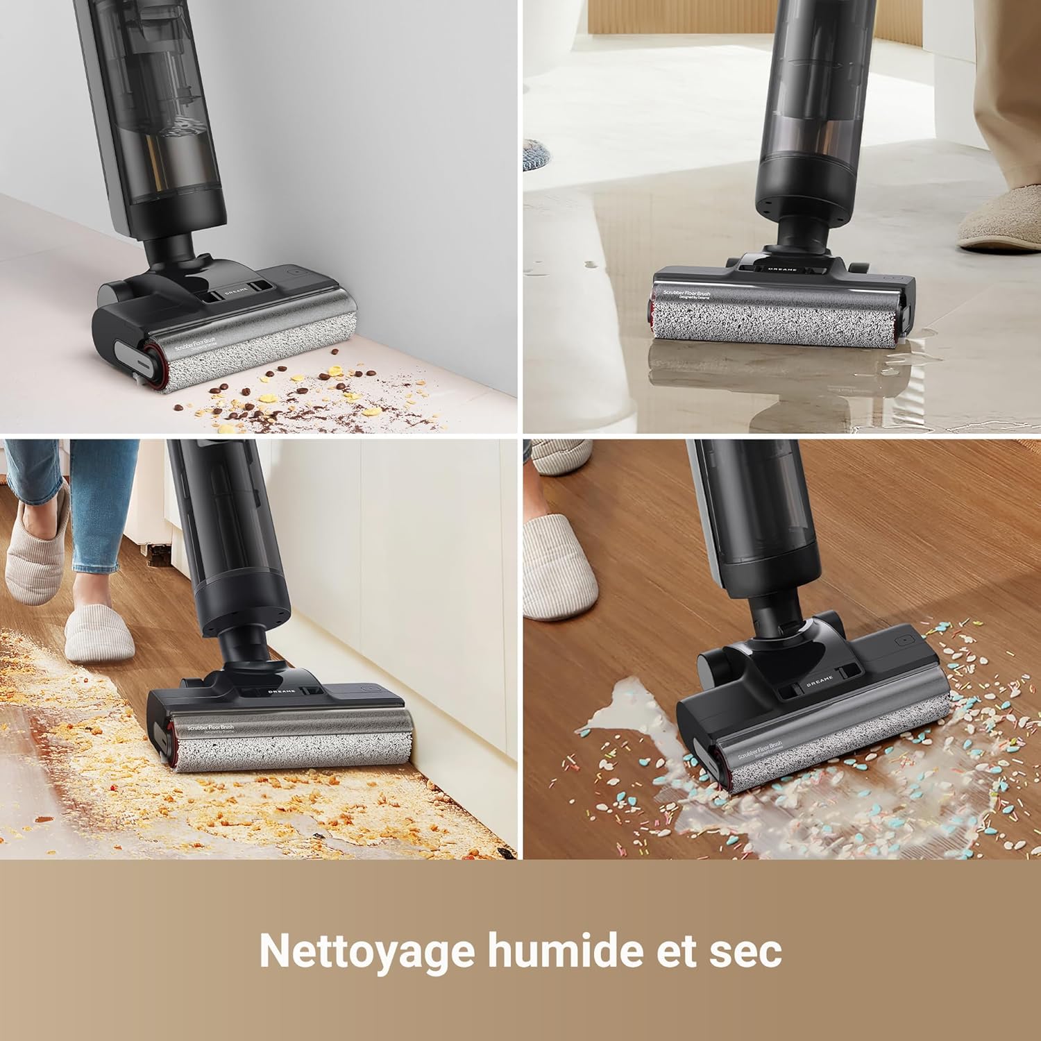 Dreame H12 Pro brosse rotative nettoyage sol