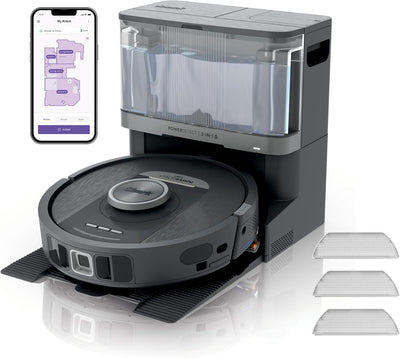 Shark PowerDetect NeverTouch robot aspirateur laveur intérieur maison algérie