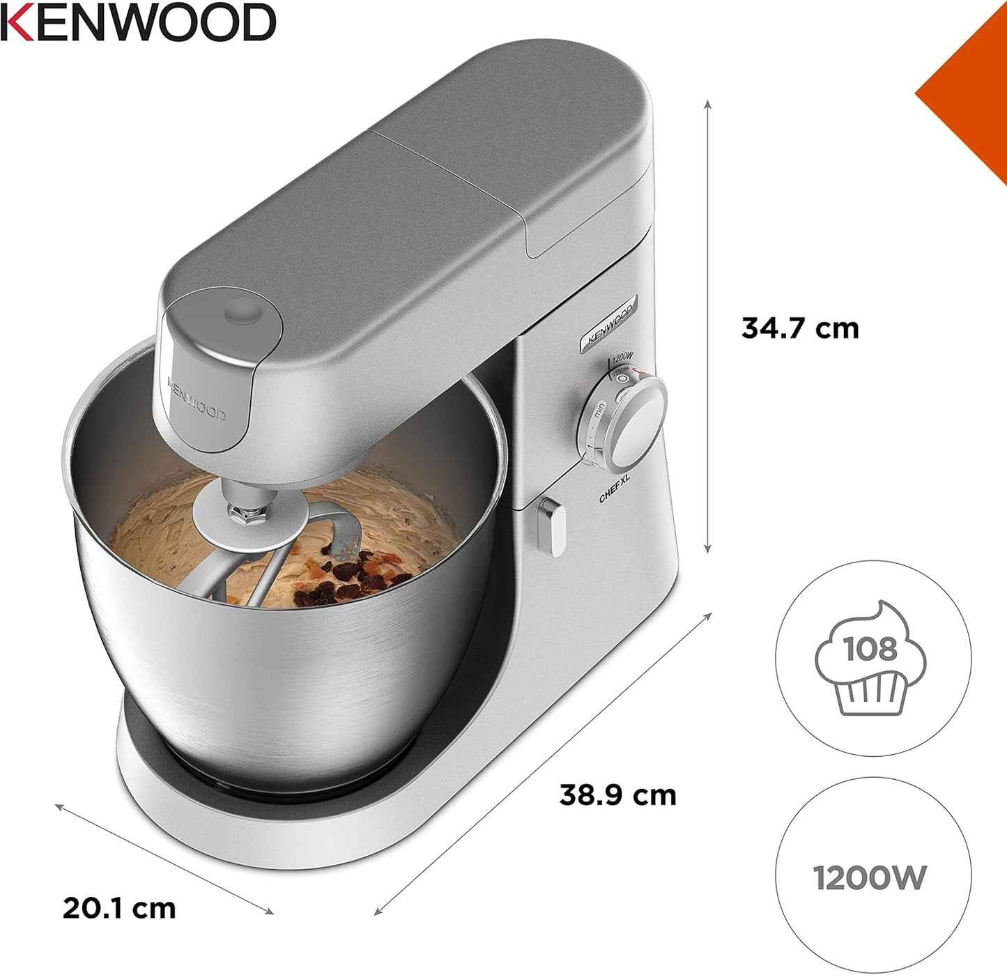 KENWOOD CHEF KITCHEN MACHINES & MIXERS Chef XL