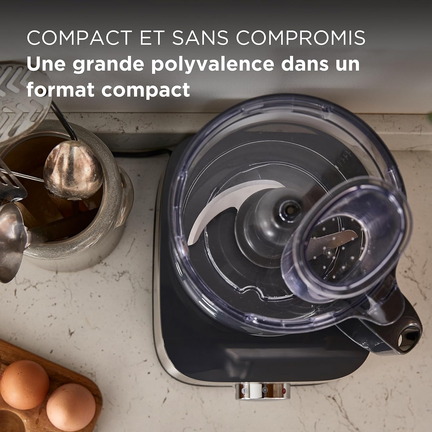 Kenwood robot multi fonction multipropriétés compact all in one system food processor