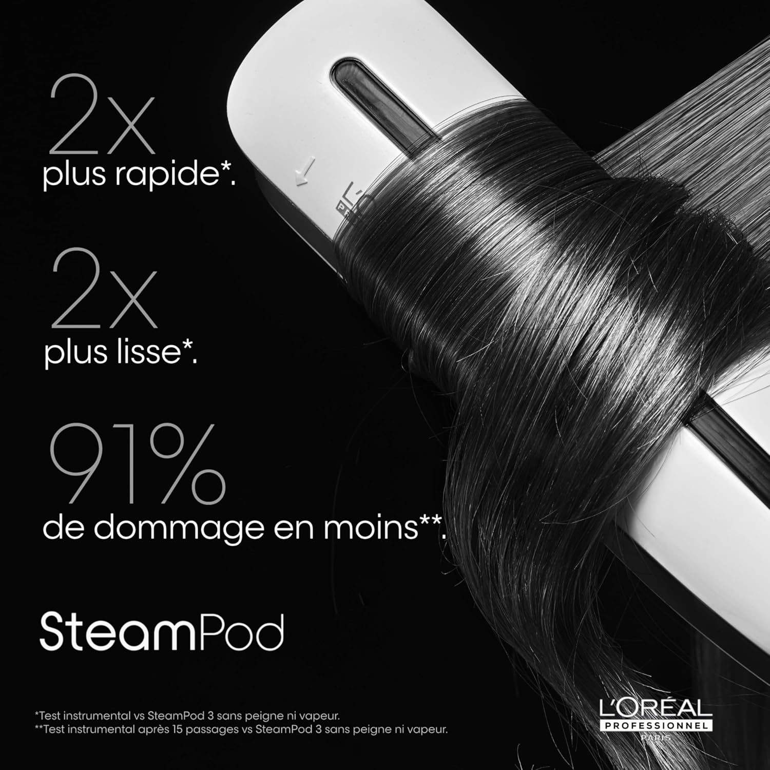 L'Oréal Professionnel Steampod 3 - Lisseur Vapeur Professionnel 2-en-1