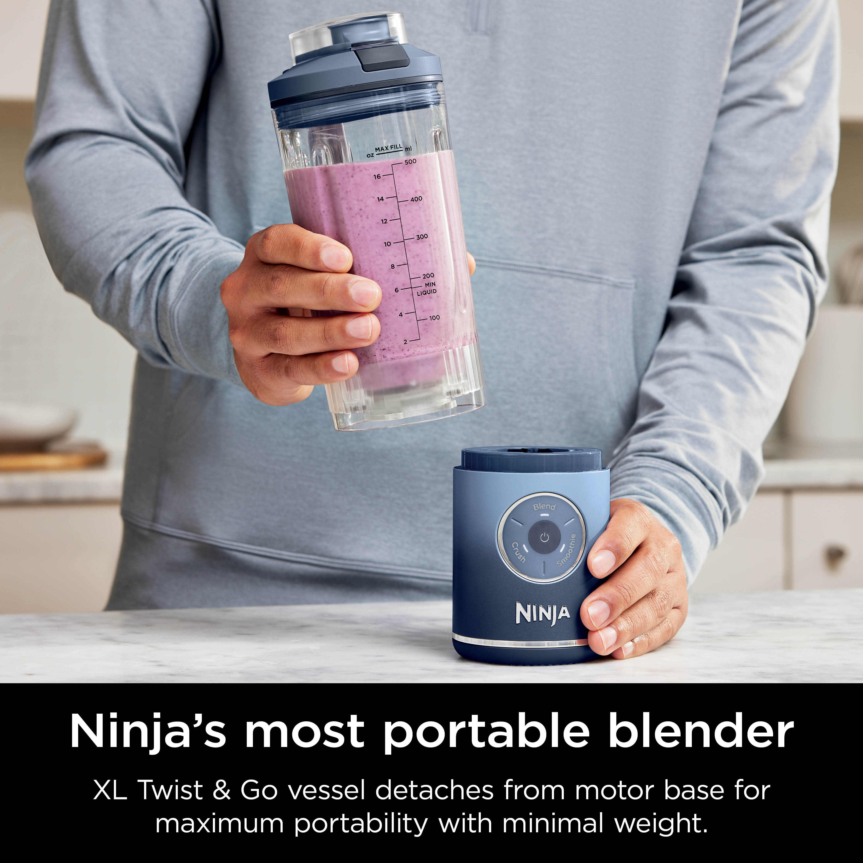 Ninja Blast Max gobelet Twist & Go détachable