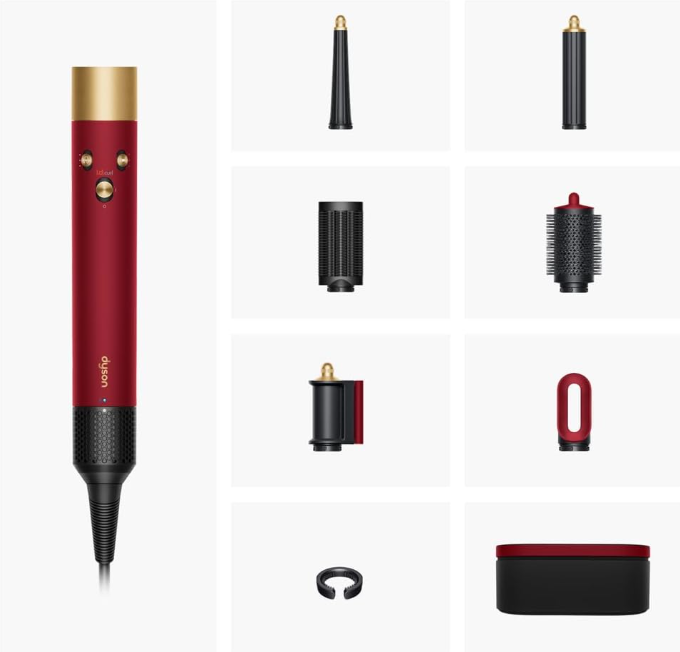 Dyson Airwrap i.d. Multi-Styler and Dryer Straight+Wavy HS08 - Bluetooth Enabled - for Perfect Curls