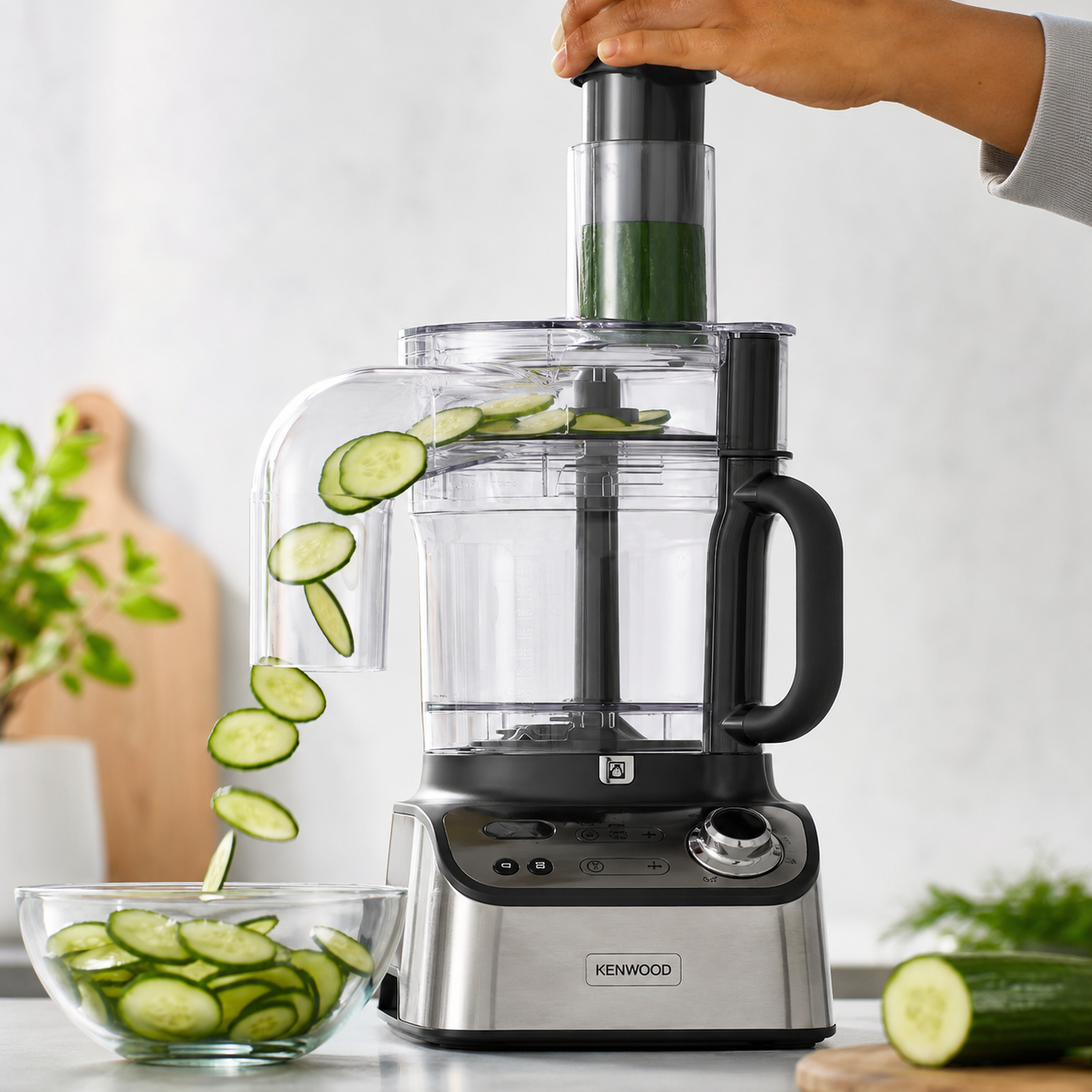Kenwood MultiPro OneTouch – Robot Multifonction & Blender 1000W, Balance Integree (FDM73.980SS) – photo 2 – Algérie