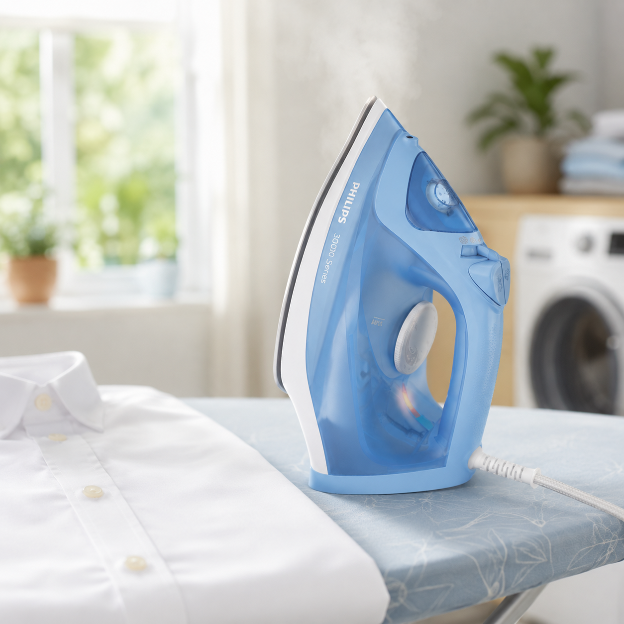 Philips Série 3000 DST3020/20 – Fer à Repasser Vapeur 2200W, Semelle Céramique