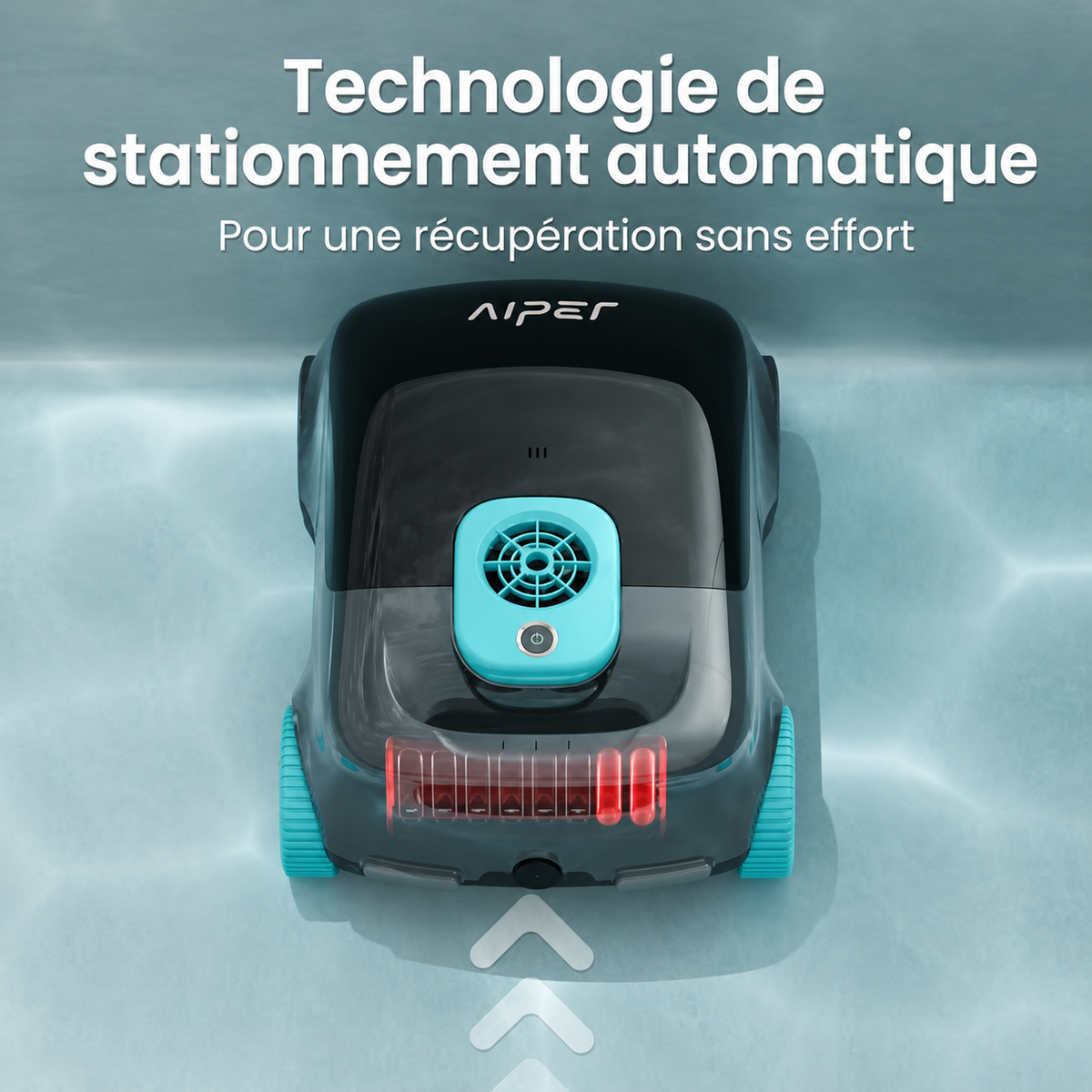 Aiper Scuba E1 – stationnement automatique près de la paroi
