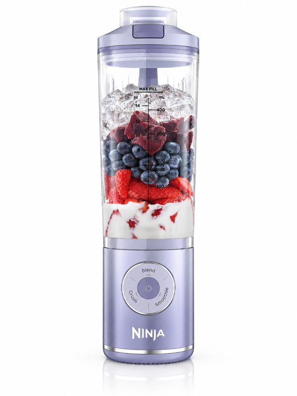 Ninja Blast Max – Blender Portable Sans Fil Rechargeable 570 ml | Auto-iQ Smoothie & Glace