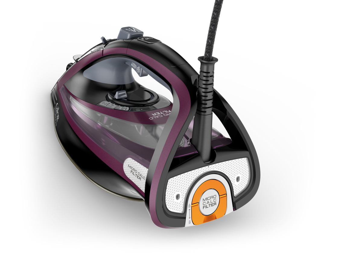 Fer à repasser Calor Ultimate Pure FV9838 violet – filtre Micro-Calc – Algérie