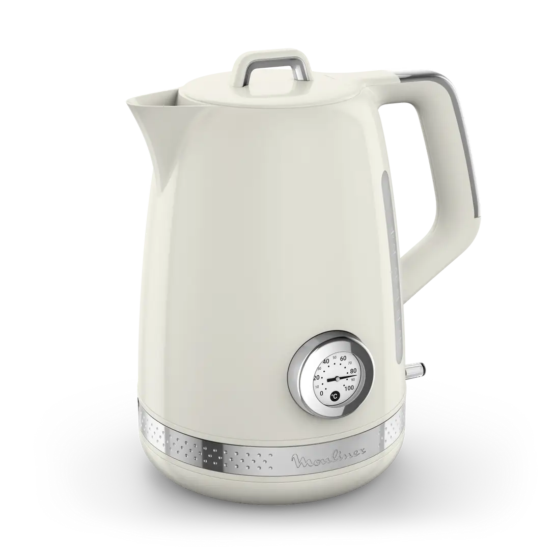 Moulinex Bouilloire, Soleil, 1,7 L, Indicateur de température, Ivoire