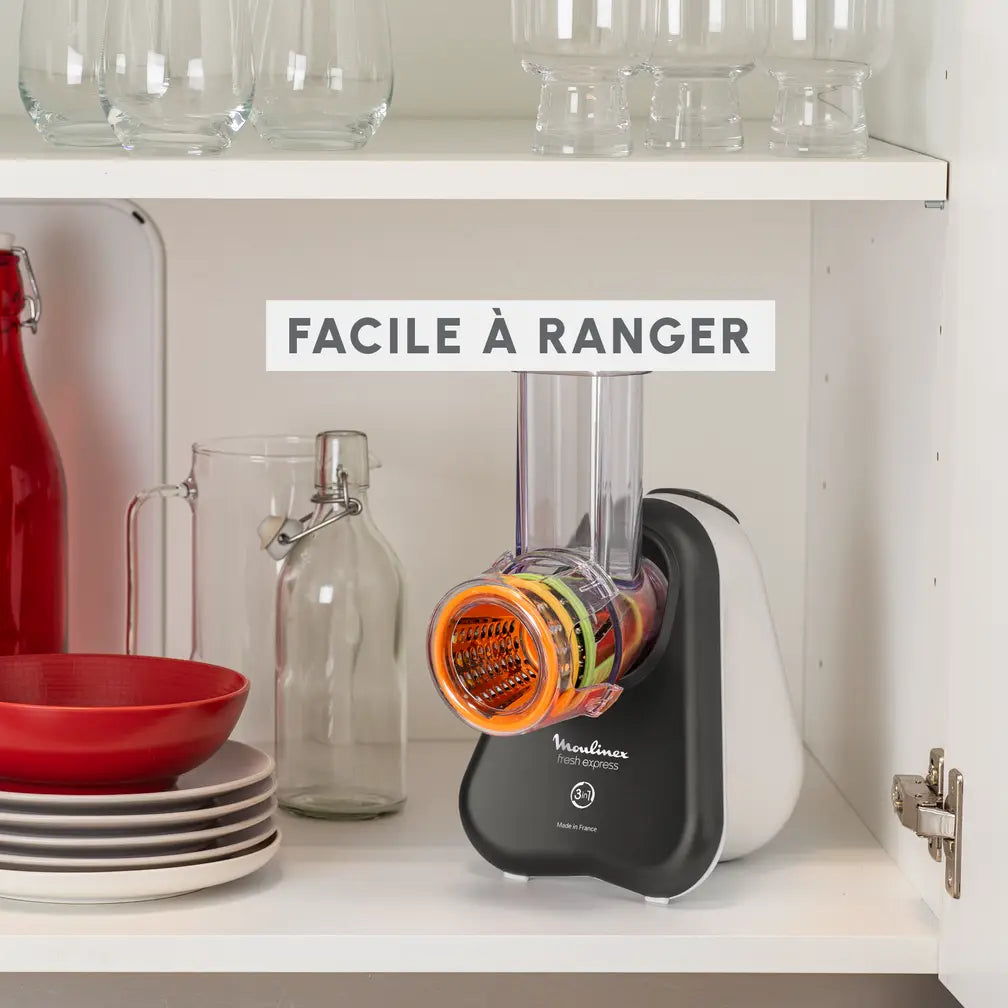 Moulinex Découpe-légumes Fresh Express 3-en-1