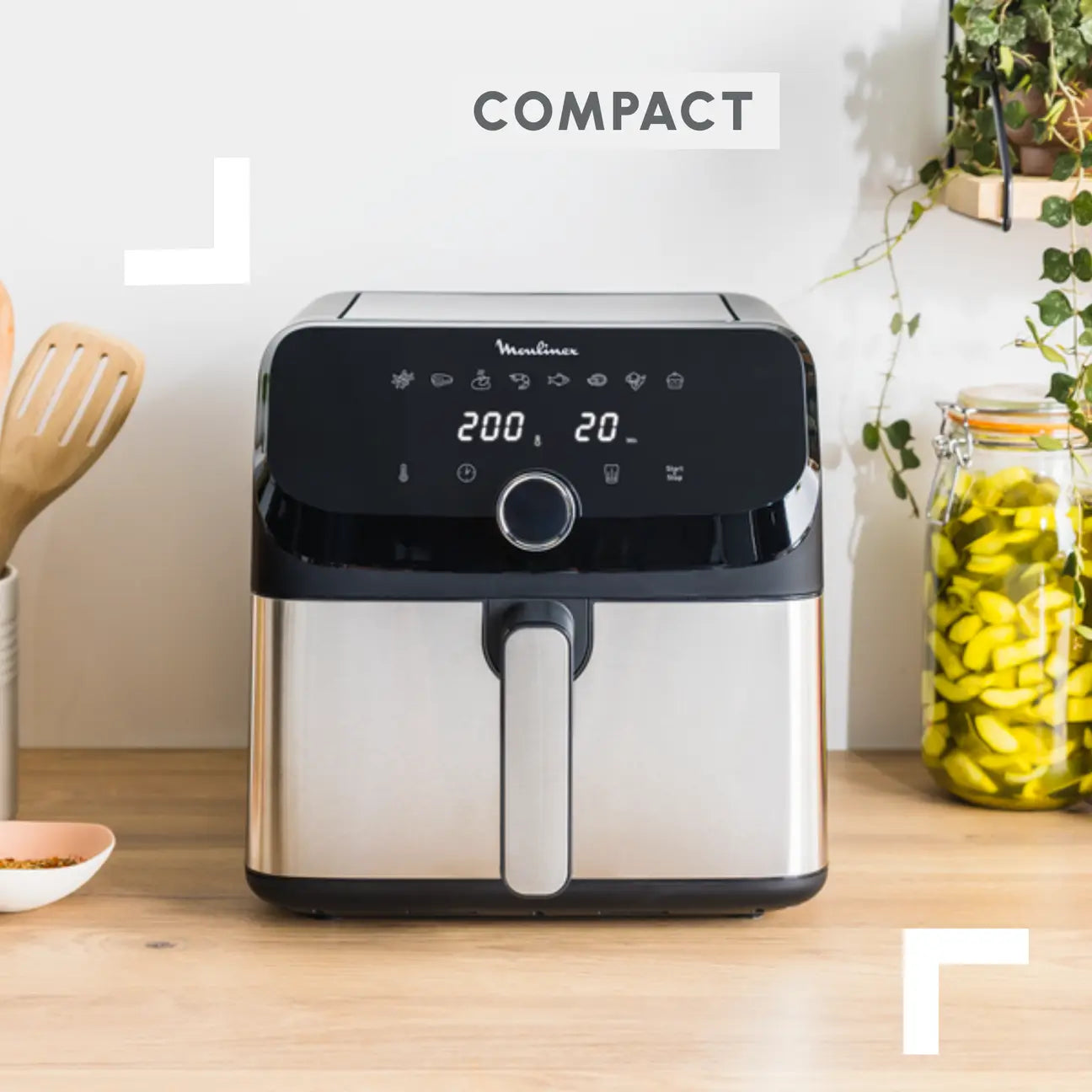 Moulinex Easy Fry Mega – La friteuse sans huile XXL pour des repas sains et savoureux