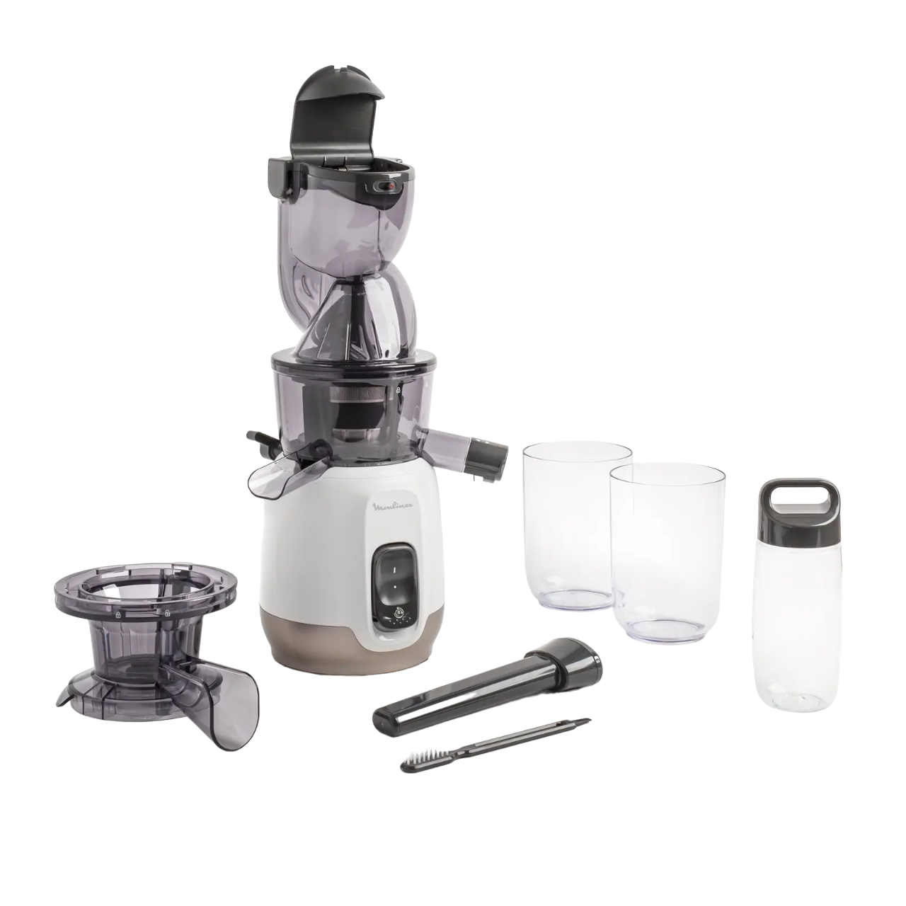 Extracteur de jus Moulinex Ultra Juice blanc 200 W à pression à froid