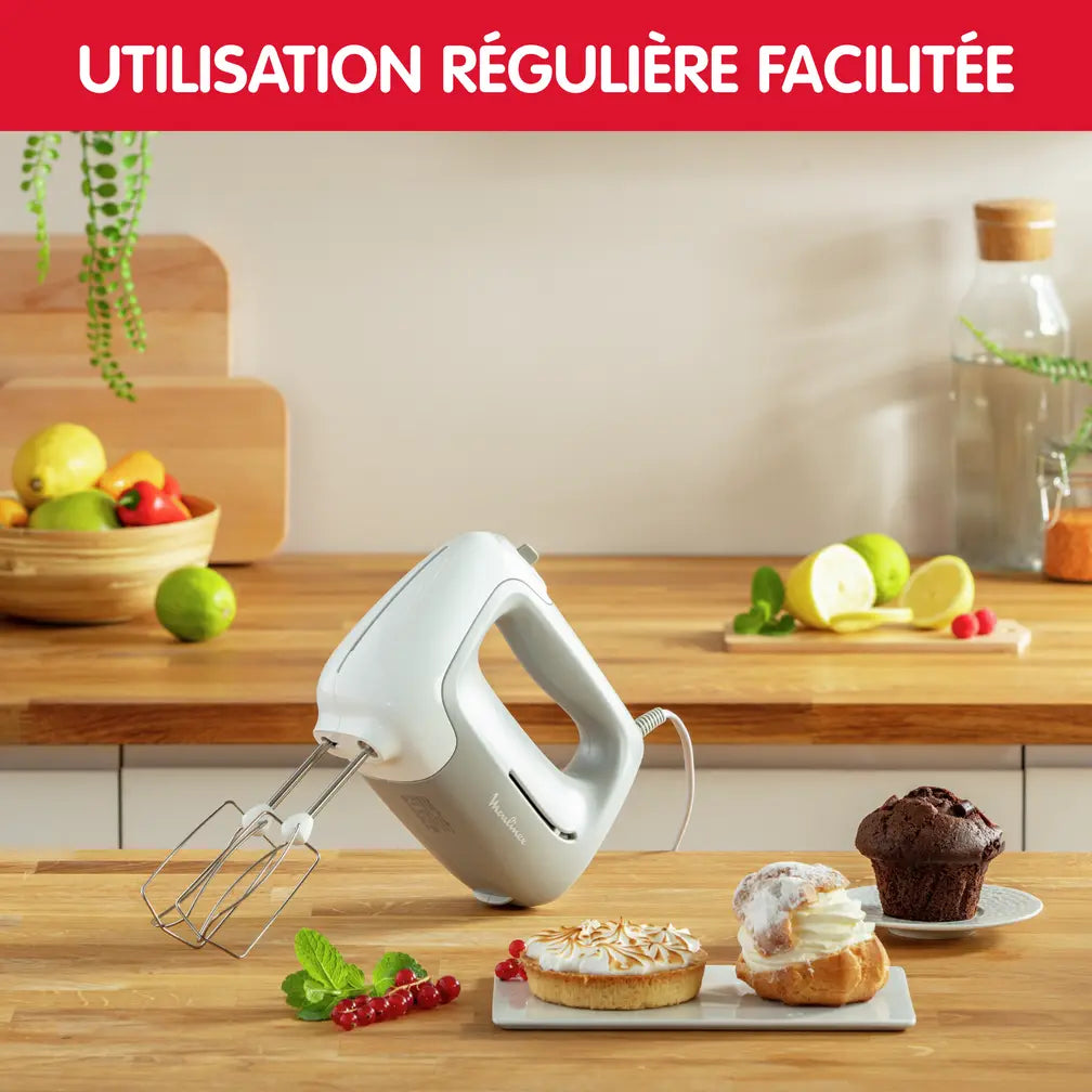 Moulinex Prep'Mix Batteur - 450W - 4 accessoires – photo 5 – Algérie