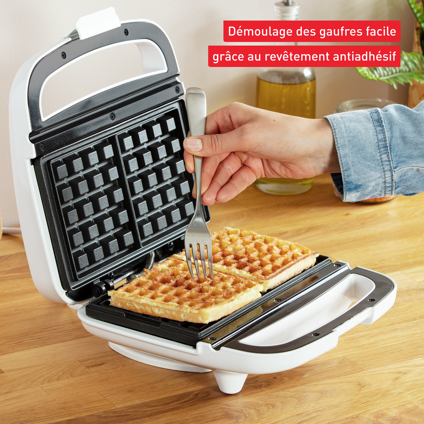 Tefal gaufrier WAFFLE TIME Bonne Maman