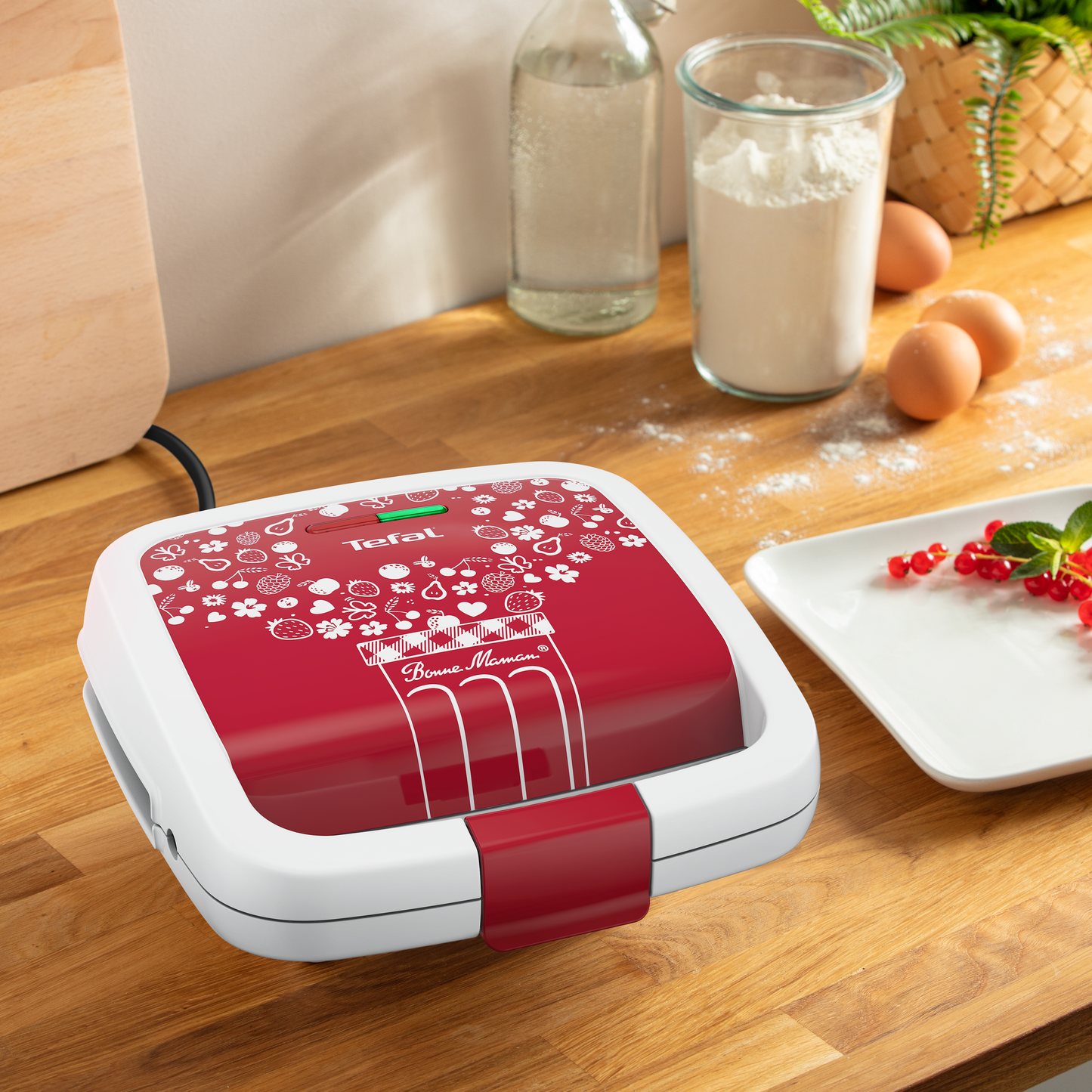 Tefal gaufrier WAFFLE TIME Bonne Maman