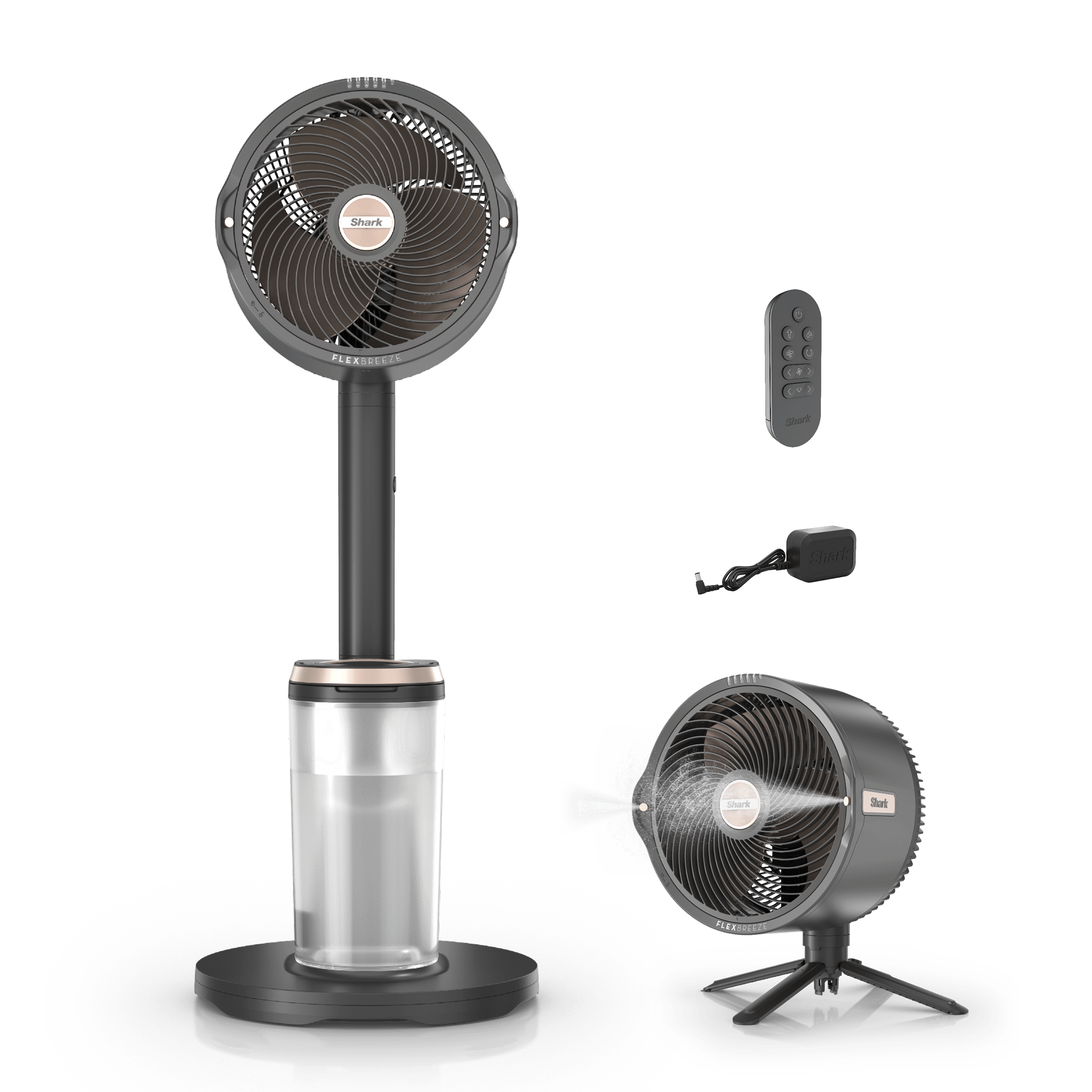 Shark FlexBreeze Pro Mist ventilateur brumisateur