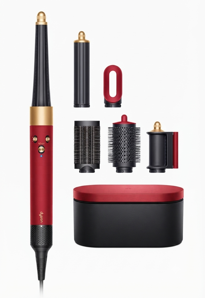 Dyson Airwrap i.d. Multi-Styler and Dryer Straight+Wavy HS08 - Bluetooth Enabled - for Perfect Curls