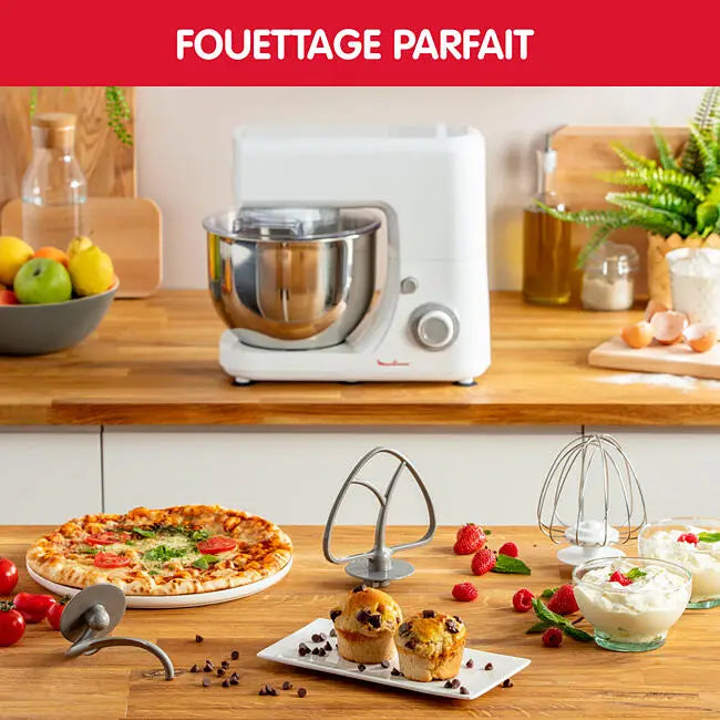 Moulinex MasterChef Essential 800W - 3 accessoires - 6 vitesses