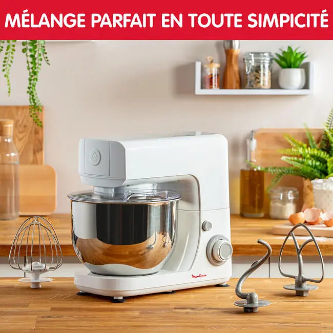 Moulinex MasterChef Essential 800W - 3 accessoires - 6 vitesses