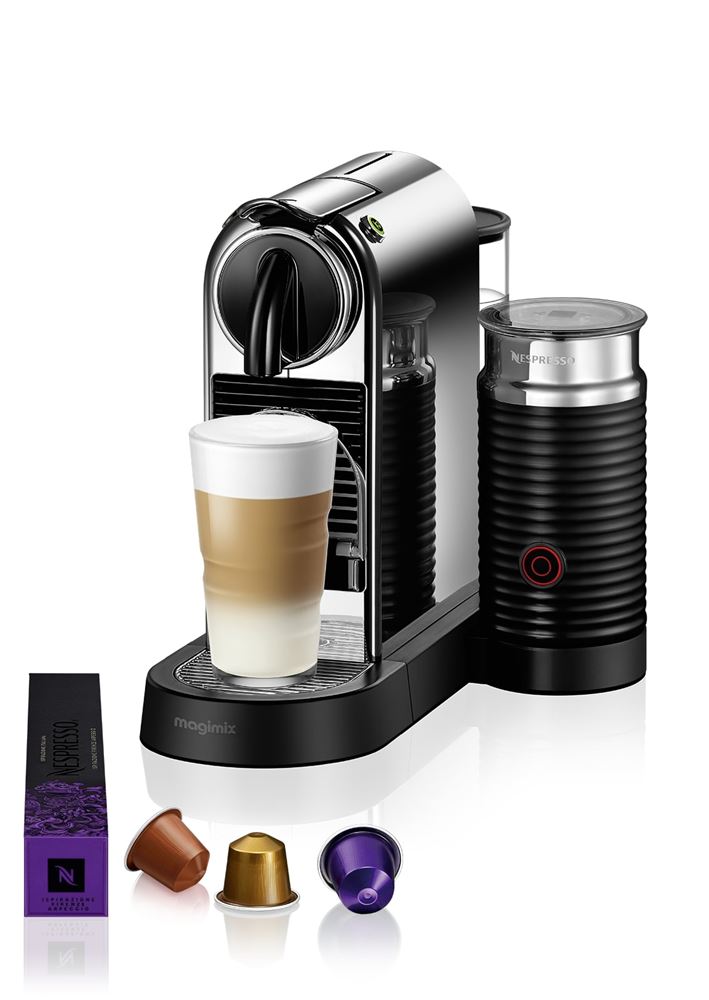 Machine à café Nespresso Magimix Citiz & Milk Chrome