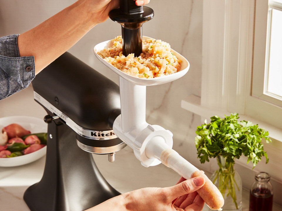 KitchenAid Accessoire Hachoir 5KSMFGA, Blanc