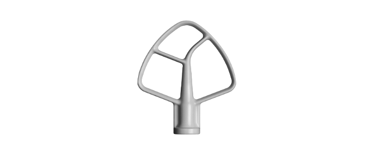 KitchenAid Accessoire Hachoir 5KSMFGA, Blanc