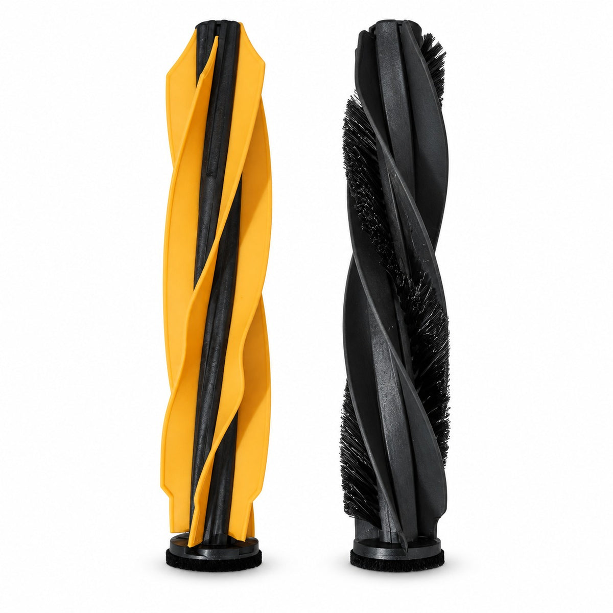 Kit d'accessoires d'origine Dreame X40 Ultra Complete : 2 brosses principales, jaune en caoutchouc et noire mixte – Algérie