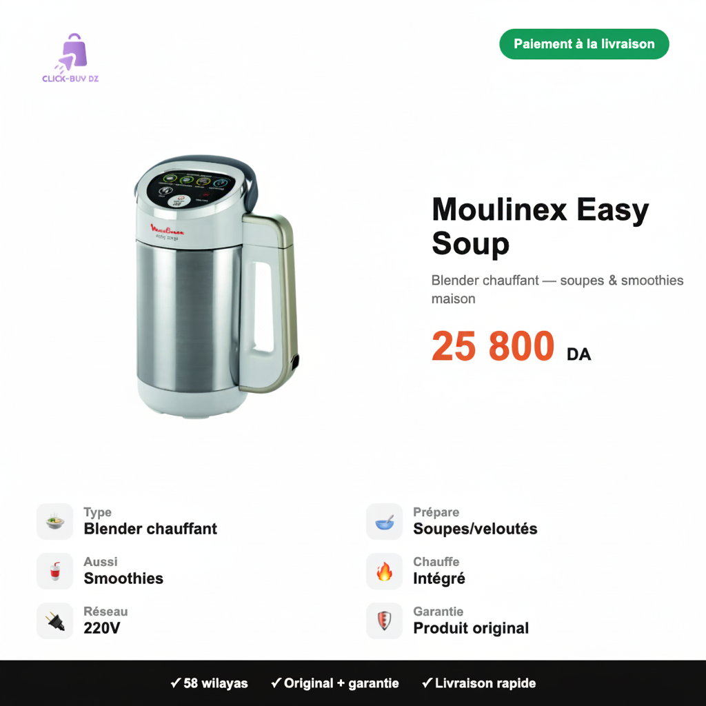 Moulinex Easy Soup — spécifications
