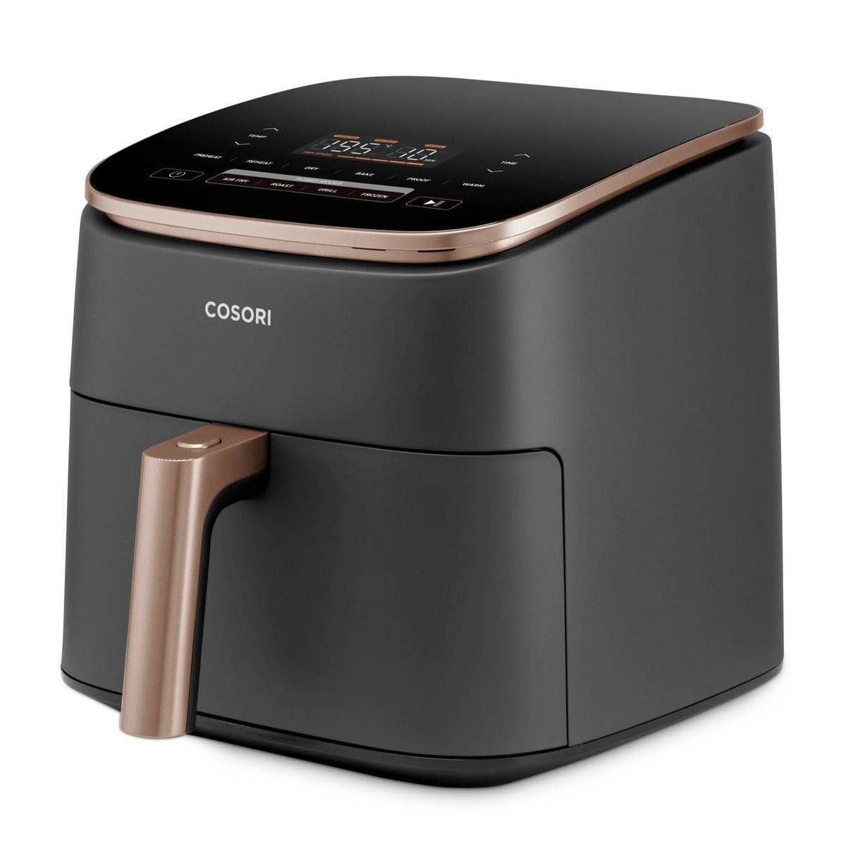 Friteuse sans huile Cosori TurboBlaze™ Chef Edition 6 L noire avec poignée cuivrée